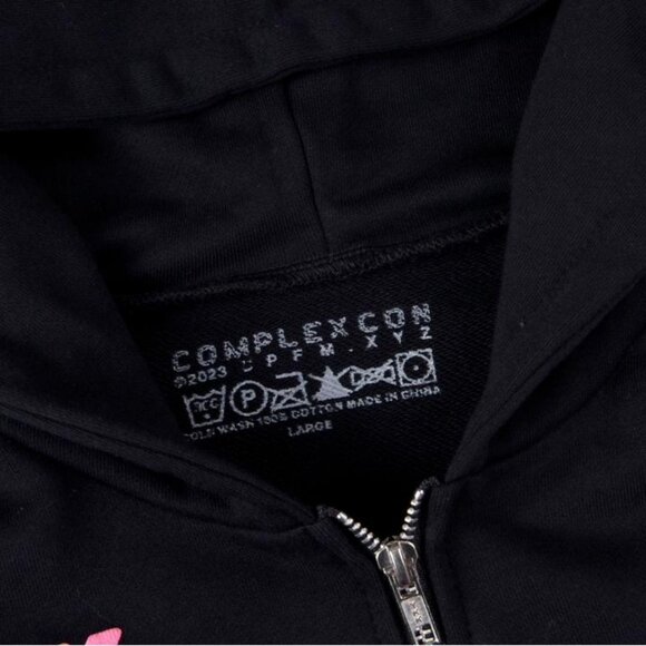 CPFM.XYZ 3d Pattern Men's And Women's Zip-Up Sweatshirt - Picture 7 of 8